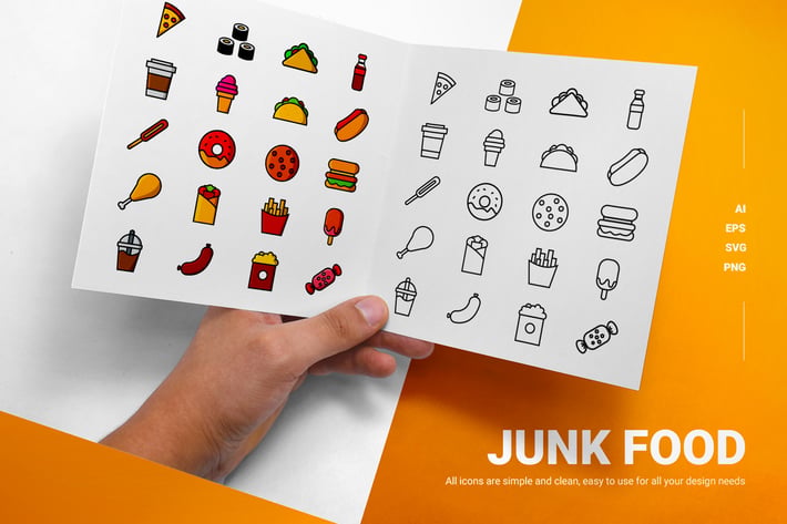 Junk Food - Icons