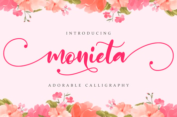 Monieta - Adorable Script