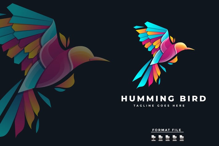 Bird Gradient Logo