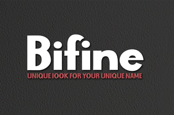 Bifine - Sans Serif Font
