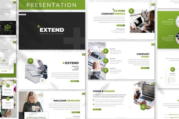 Extend - Eco Business Prensentation Template