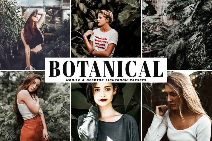 Botanical Mobile & Desktop Lightroom Presets