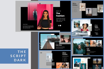 The Script Dark Lookbook - Powerpoint