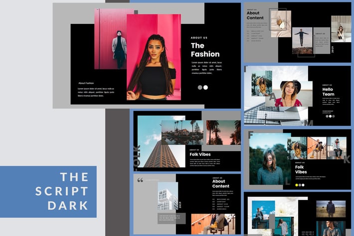 The Script Dark Lookbook - Powerpoint