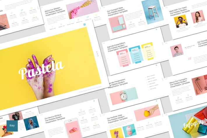 Pastela - Keynote Template
