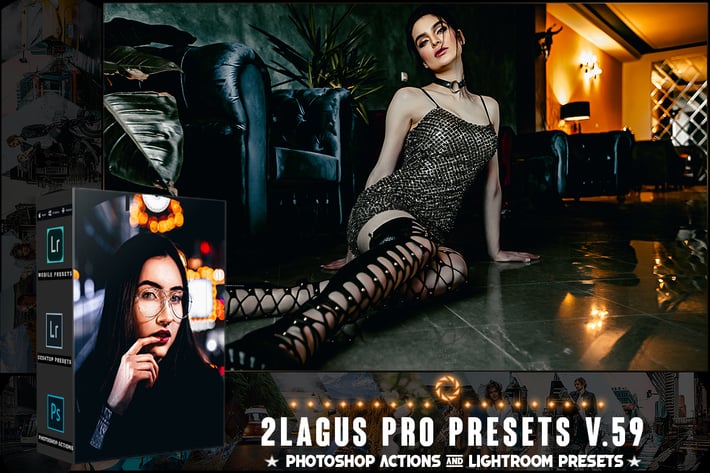 PRO Presets - V 59 - Photoshop & Lightroom