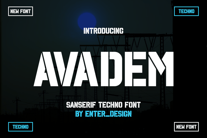 Avadem Font