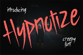 Hypnotize | Creepy Font