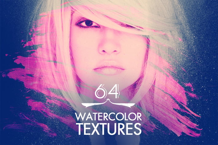 64 Watercolour Textures