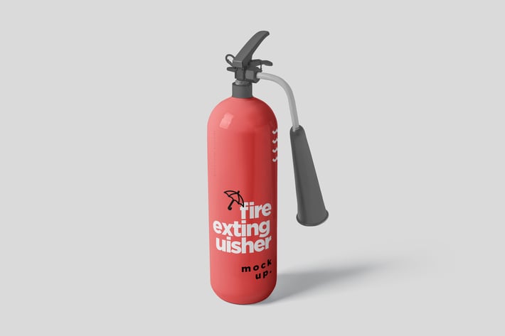Fire Extinguisher Mockup Set