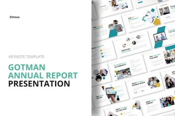 Gotman Annual Report Keynote Presentation Template