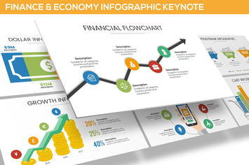 Finance & Economy Infographic for Keynote