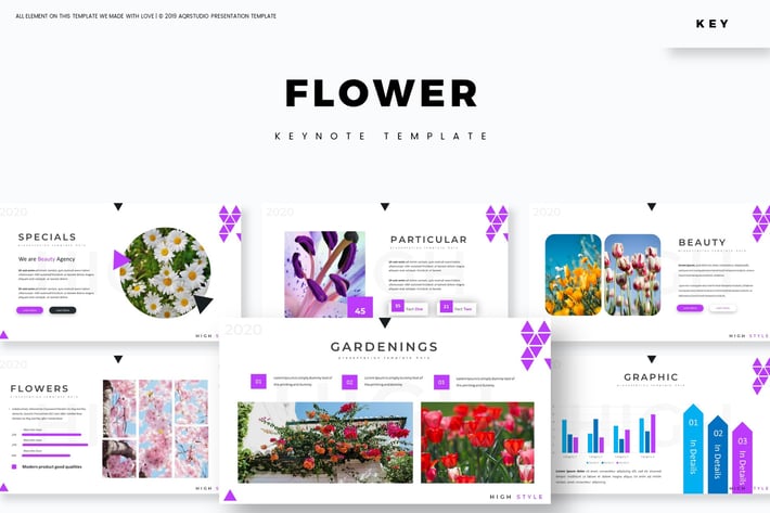 Flower - Keynote Template