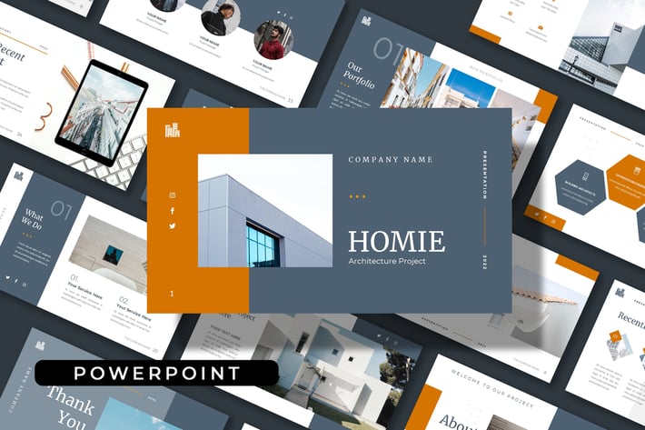 HOMIE - Clean Architecture Presentation Powerpoint