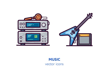 Music icons