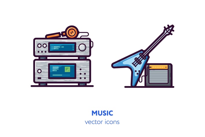 Music icons