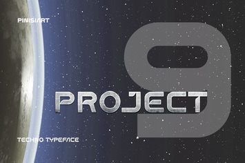 Project 9 – Techno Font