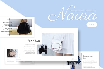 Naura - Feminine  Keynote Template