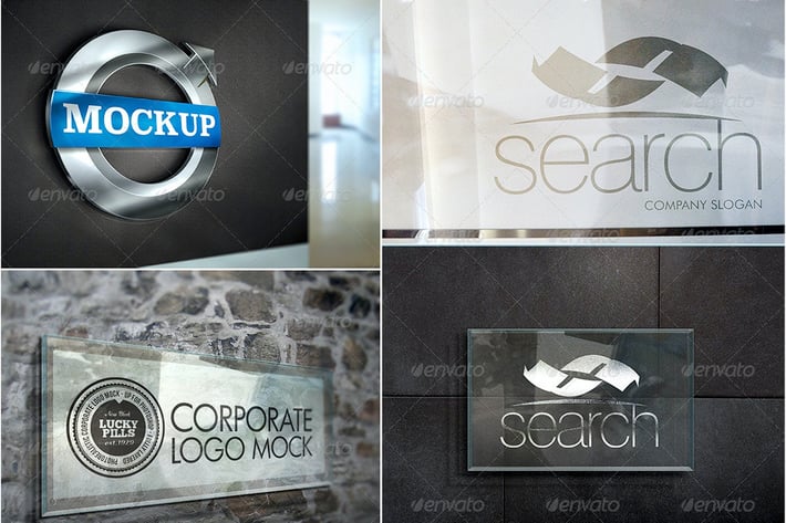 Corporate Logo Mockup V2
