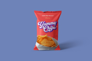 Chips Bag Mockups