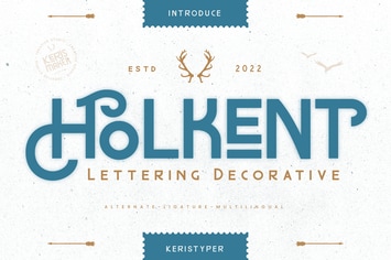 Holkent Font