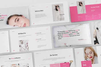 Makeup Artist Powerpoint Template