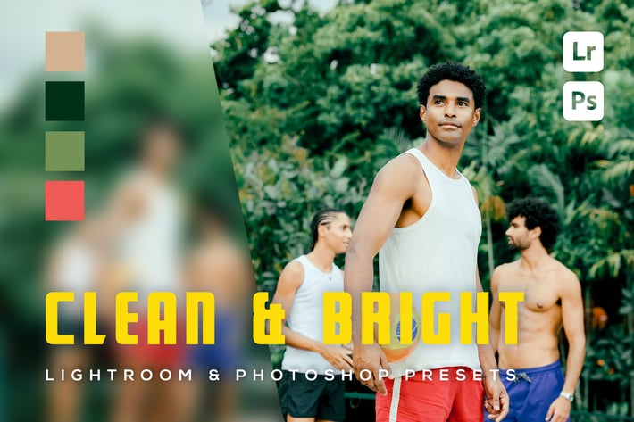 6 Clean & Bright Lightroom and Photoshop Presets
