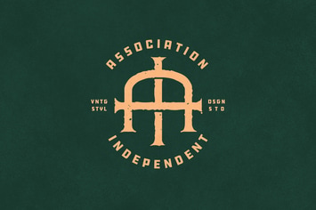AI Vintage Monogram Logo