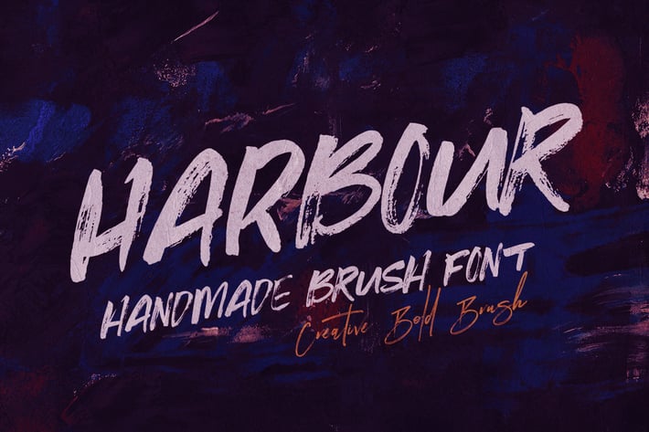Harbour Brush Font