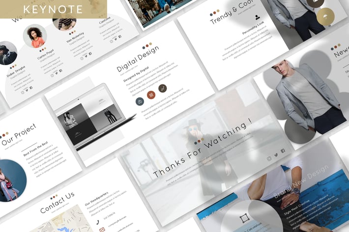 Erpsyrus - Fashion Keynote Template