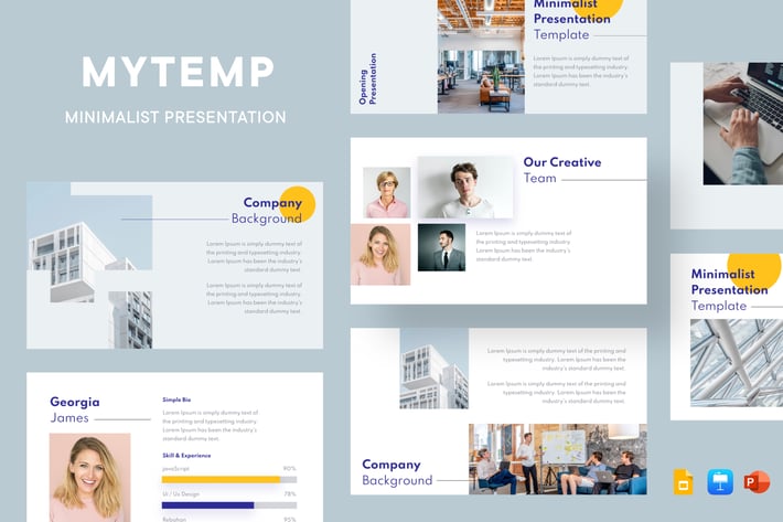 Mytemp - Corporate Minimal Presentation