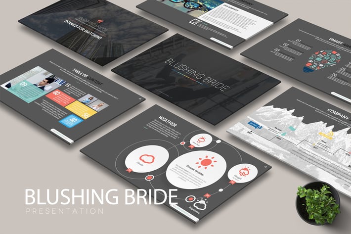 BLUSHING BRIDE Keynote