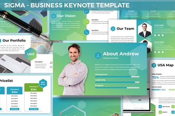 Sigma - Business Keynote Template