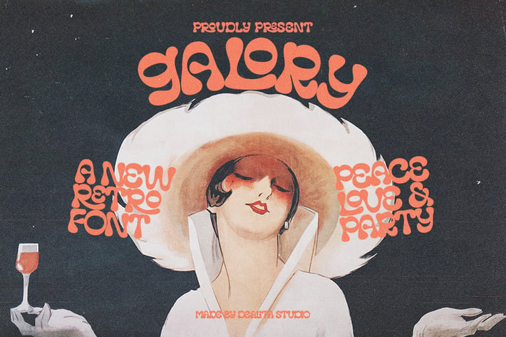 Galory Display Retro