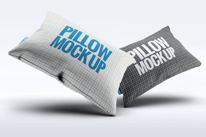 Fabric Pillow Mock-Up