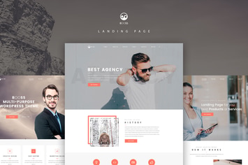 Booss | Creative Multipurpose Landing Page
