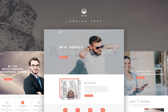 Booss | Creative Multipurpose Landing Page