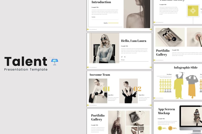 Talent - Keynote Template