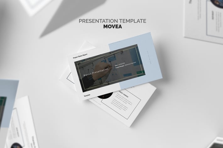 Movea : Project Status Report Keynote Template
