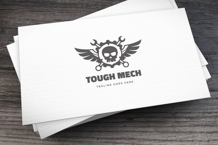 Tough Mech Logo Template