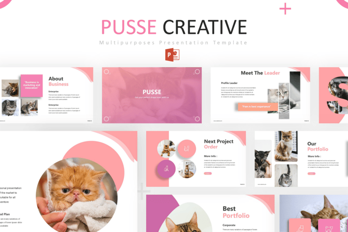 Pusse - Powerpoint Template