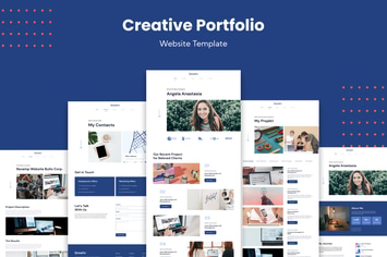 Creative Portfolio Website Template