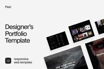 Peel | Portfolio Template For Creatives