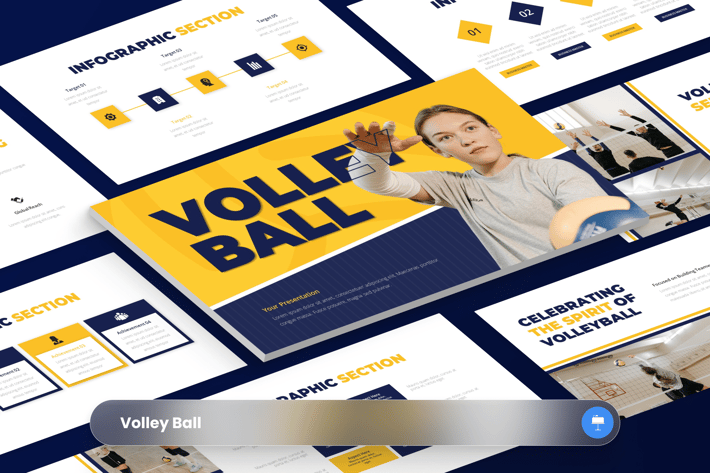 Volleyball Keynote Template