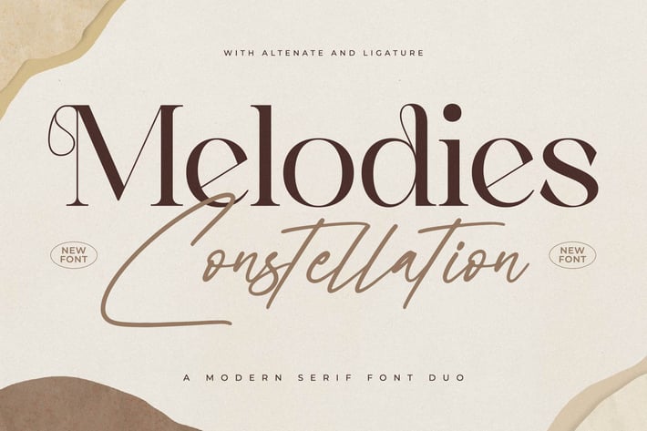Melodies Constellation Font Duo