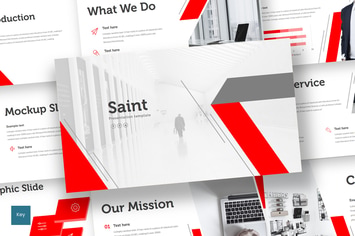 Saint - Keynote Template