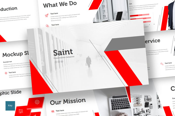 Saint - Keynote Template
