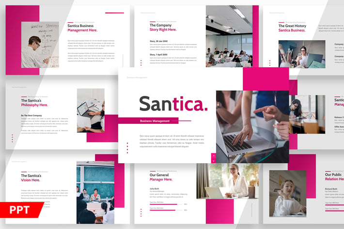 Santica Business Powerpoint