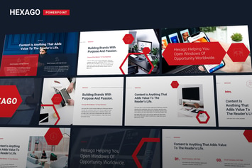 Hexago - Multipurpose Business Powerpoint Template