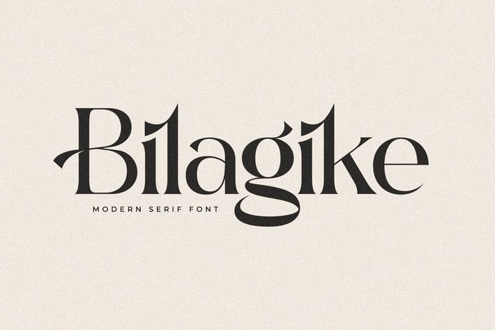 Bilagike Modern Serif Font